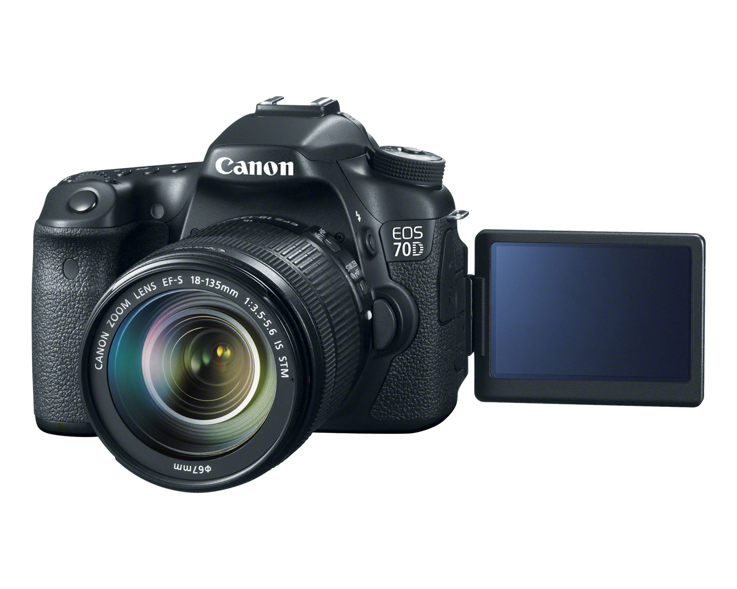 Canon EOS 70D Front Screen