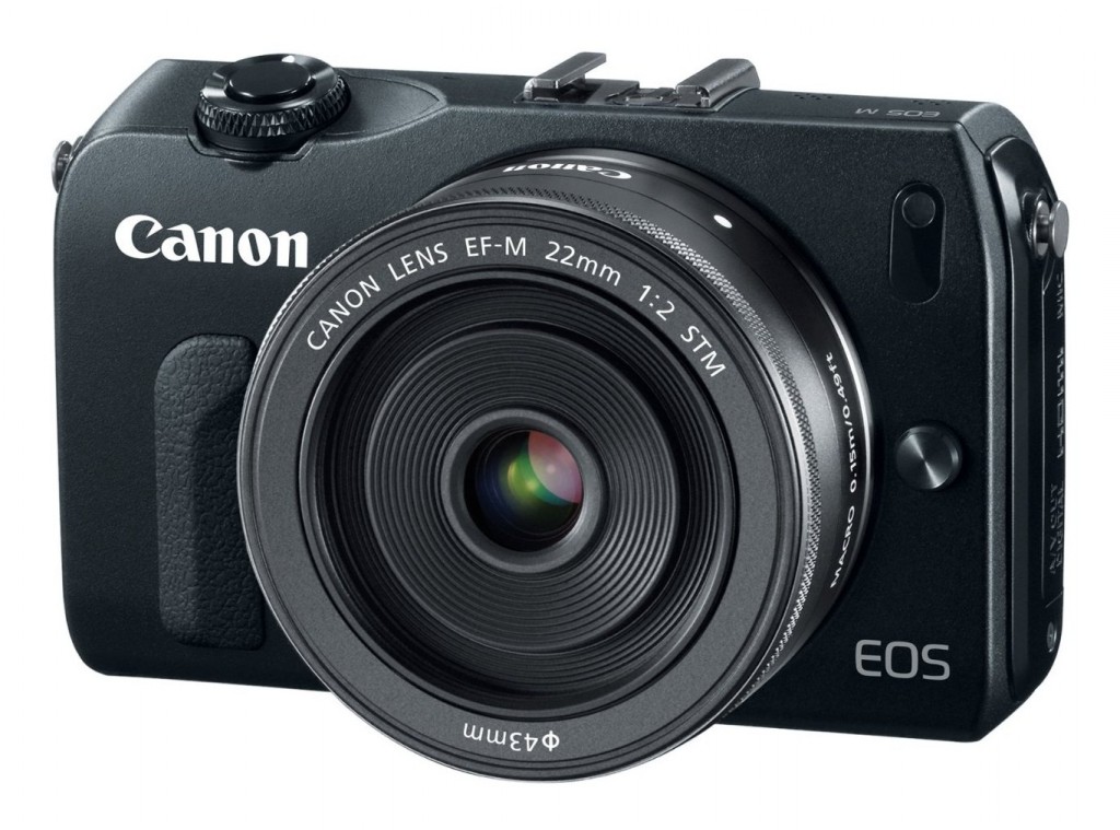 Canon EF-M 22mm f2 Pancake Lens On EOS M Camera
